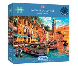 Gibsons - San Marco Sunset 1000 Piece Jigsaw