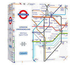 Gibsons - TFL London Underground Map 1000 Piece Jigsaw