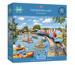 Gibsons - The Boating Lake 1000 Piece Jigsaw
