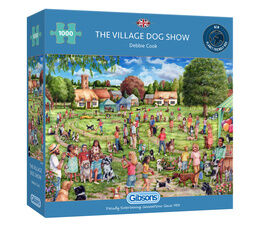 Gibsons - The Village Dog Show 1000 Piece Jigsaw