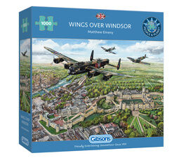 Gibsons - Wings Over Windsor 1000 Piece Jigsaw