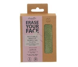 Erase Your Face - Makeup Removing Cloth Green