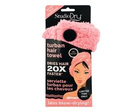 Studio Dry - Hair Turban Towel Coral
