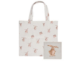Wrendale Designs - Hare-Brained Hare Foldable Shopping Bag