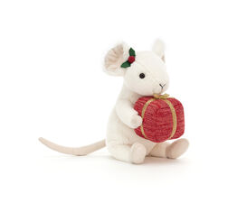 Jellycat Merry Mouse Present