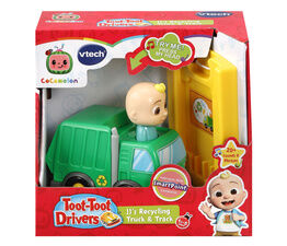 VTech - Cocomelon Toot-Toot Drivers JJ's Recycling Truck & Track