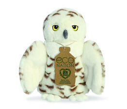 Eco Nation - Snowy Owl 8" - 35029