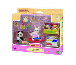 Sylvanian Families - Baby's Toy Box - Snow Rabbit & Panda Babies - 5709