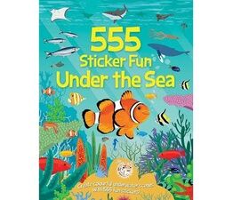 555 Sticker Fun Under The Sea Book