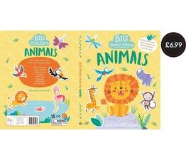 Big Sticker Activity Animals Book