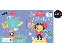 Big Stickers Activity Pirates Book