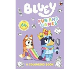 Bluey Fun & Games Colouring Book