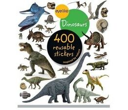 Eyelike Stickers Dinosaurs Book