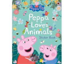 Peppa Pig Loves Animals Sticker Book