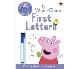 Peppa Pig Wipe Clean First Letters Book