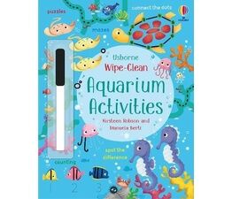 Wipe Clean Aquarium Activities Book