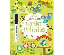 Wipe Clean Garden Activities Book
