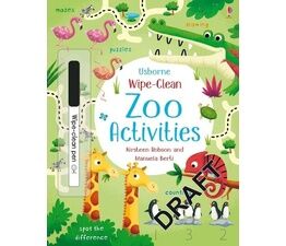 Wipe Clean Zoo Activities Book