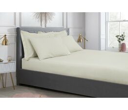 Simply Home - 400TC Plain Dye Fitted Sheet
