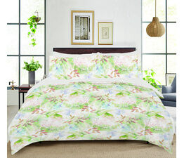 Simply Home - Dramatic Blooms Quilt Cover Set