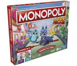 Monopoly - Junior 2-in-1 Board Game - F8562