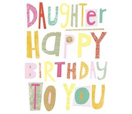 Daughter Birthday
