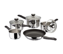 Judge - Vista 5 Piece Draining Saucepan/Frying Pan Set - J3C1A
