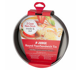 Judge - Bakeware Round Flan Sandwich Tin