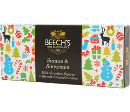 Beech's Fine Chocolates - Milk Chocolate Santa's & Snowmen
