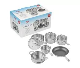 Tala Everyday 6 Piece Stainless Steel Cookware Set