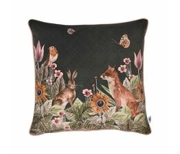 Appletree Heritage - Foxdale - Velvet Filled Cushion - 43 x 43cm in Natural