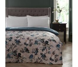 Appletree Heritage - Windsford - Velvet Bedspread - 150cm x 220cm in Teal
