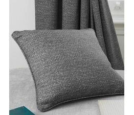Dreams & Drapes Curtains - Aveline - 100% Cotton Cushion Cover - 43 x 43cm in Grey