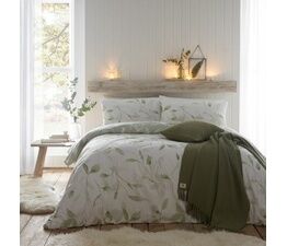 Drift Home - Eliza - Eco-Friendly Duvet Cover Set - Green