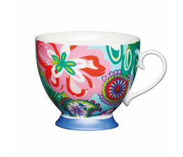 KitchenCraft - Bright Floral Footed Mug