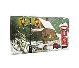 English Soap Company - Festive Wrapped Soap - English Countryside in Winter