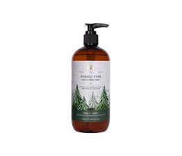 English Soap Company - Wintertide Nordic Pine Hand & Body Wash 500ml