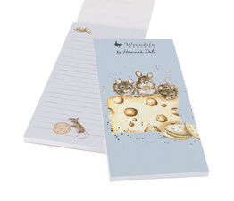 Wrendale Designs - Crackers About Cheese Mouse Shopping Pad