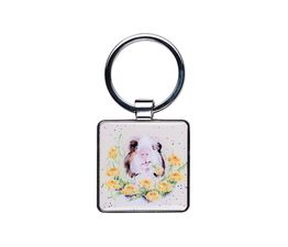 Wrendale Designs - Dandy Day Guinea Pig Keyring
