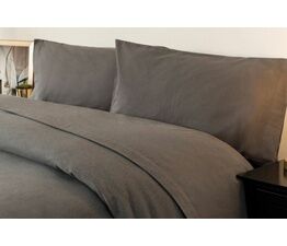 Brushed Cotton Housewife Pillowcase (Pair)