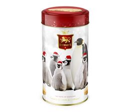 Stewart's - Santa Penguins Luxury Scottish Shortbread Tin Tube 150g