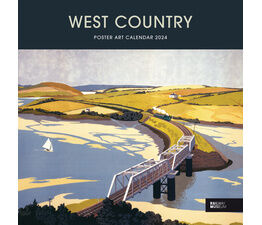 Otter House - 2024 Calendar - West Country Poster Art Nrm Wiro Wall