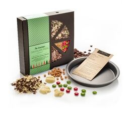 The Gourmet Chocolate Pizza Co Make Your Own Christmas Pizza Kit