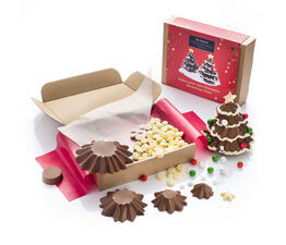 The Gourmet Chocolate Pizza Company Make Your Own Christmas Tree Kit