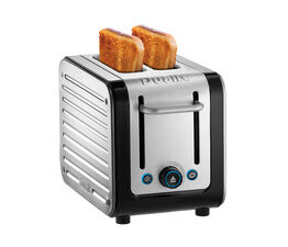 Dualit - Architect Toaster - 2 Slot - Black & Brushed Stainless Steel