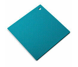 Zeal - Square Trivet (22cm) Silicone - Aqua