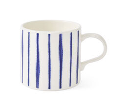 Portmeirion - Blue Wash Pin Stripes Mug