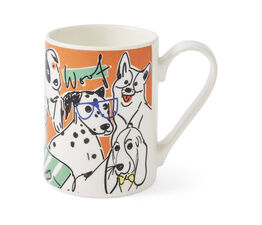 Portmeirion - Bright Orange Dogs Mug