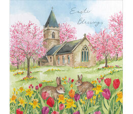 Easter Card - Church At Easter