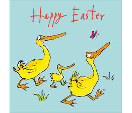 Easter Card - Duck Walk